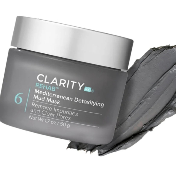NIB CLARITY RX REHAB MEDITERRANEAN DETOXIFYING MUD MASK - Picture 1 of 11